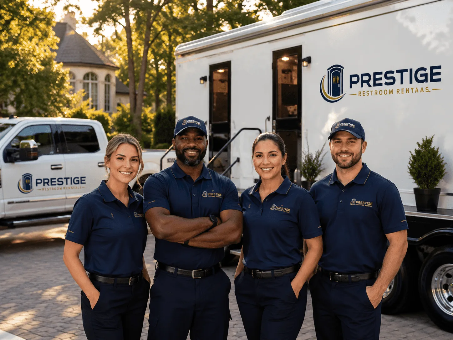 Trusted Luxury Portable Restrooms company in Courtenay, ND